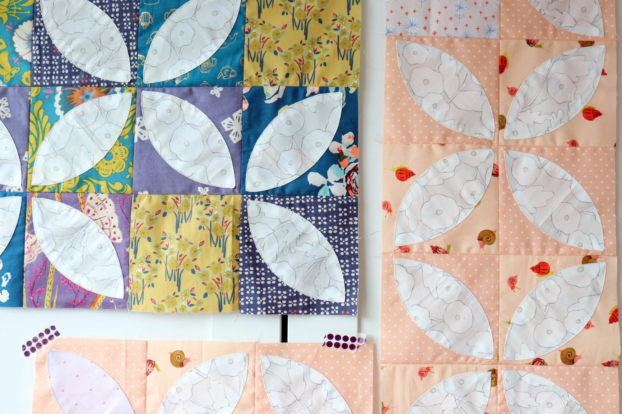 Sugar Plum patchwork — Stitched in Color